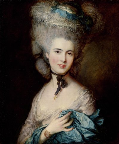 Portrait of the Duchess of Beaufort by Thomas Gainsborough